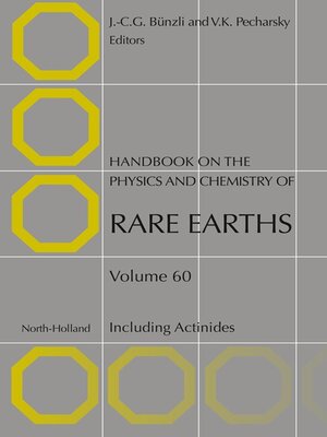 cover image of Handbook on the Physics and Chemistry of Rare Earths